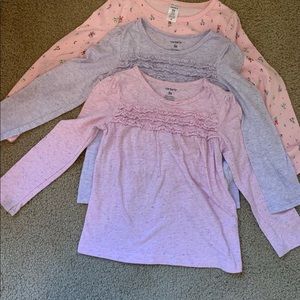 5T long sleeve girl shirts